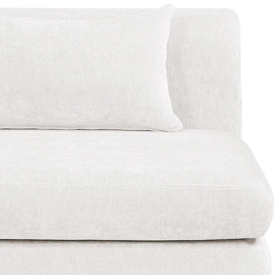 Stellar Chenille Fabric Upholstered Modular Accent Chair - Image 5