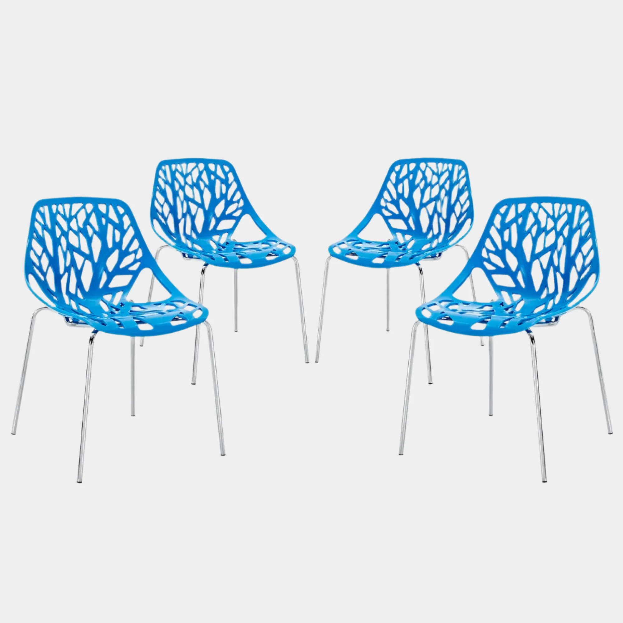 Stencil Dining Side Chair Set of 4