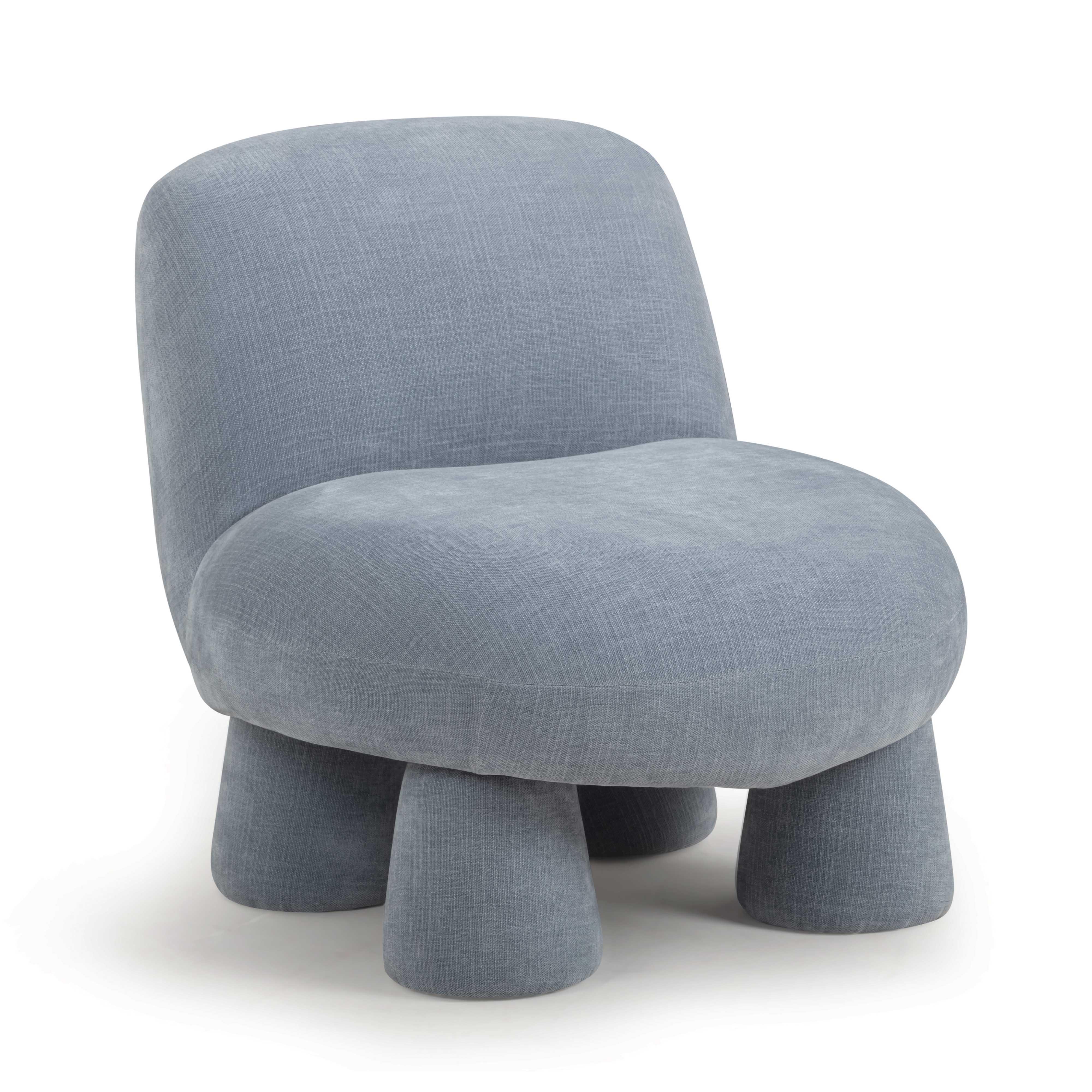Stomp Upcycled Performance Chenille Accent Chair - Image 16