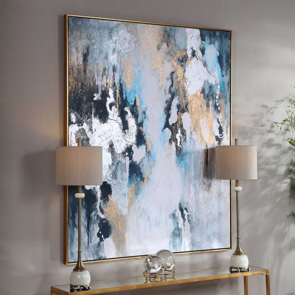 Stormy Seas Hand Painted Canvas - Image 5