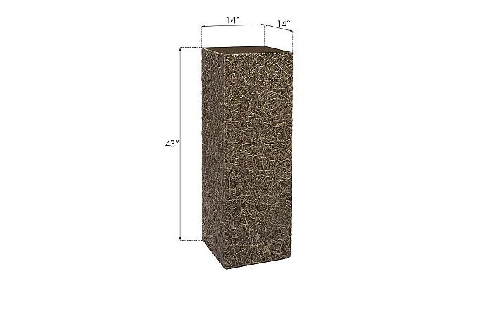 String Theory Pedestal, Bronze, LG - Image 4