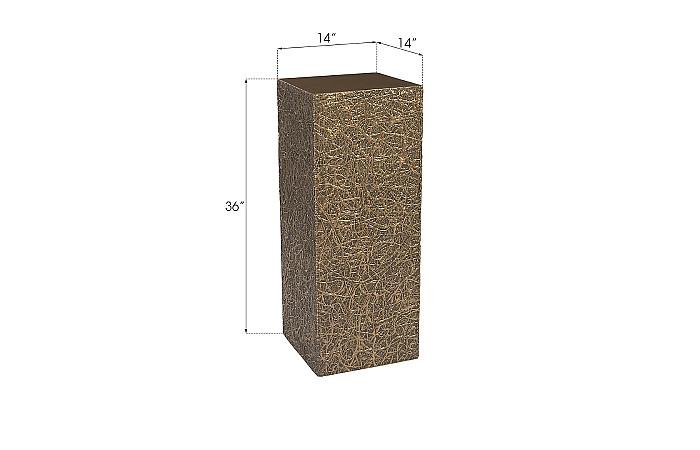 String Theory Pedestal, Bronze, MD - Image 4