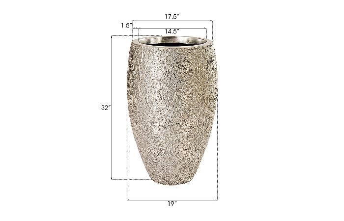 String Theory Planter, Silver Leaf, MD - Image 4
