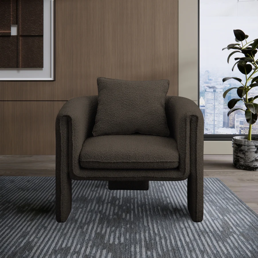 Stylus Boucle Accent Chair - Image 29