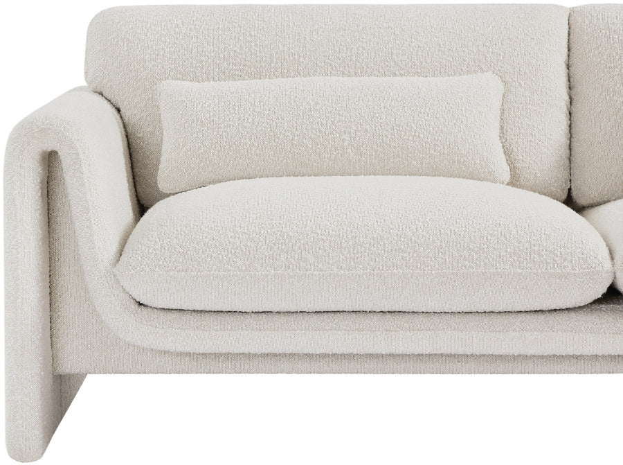 Stylus Boucle Fabric Sofa - Image 10