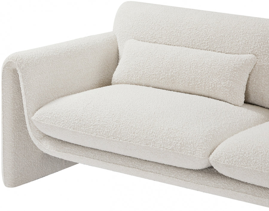 Stylus Boucle Fabric Sofa - Image 11