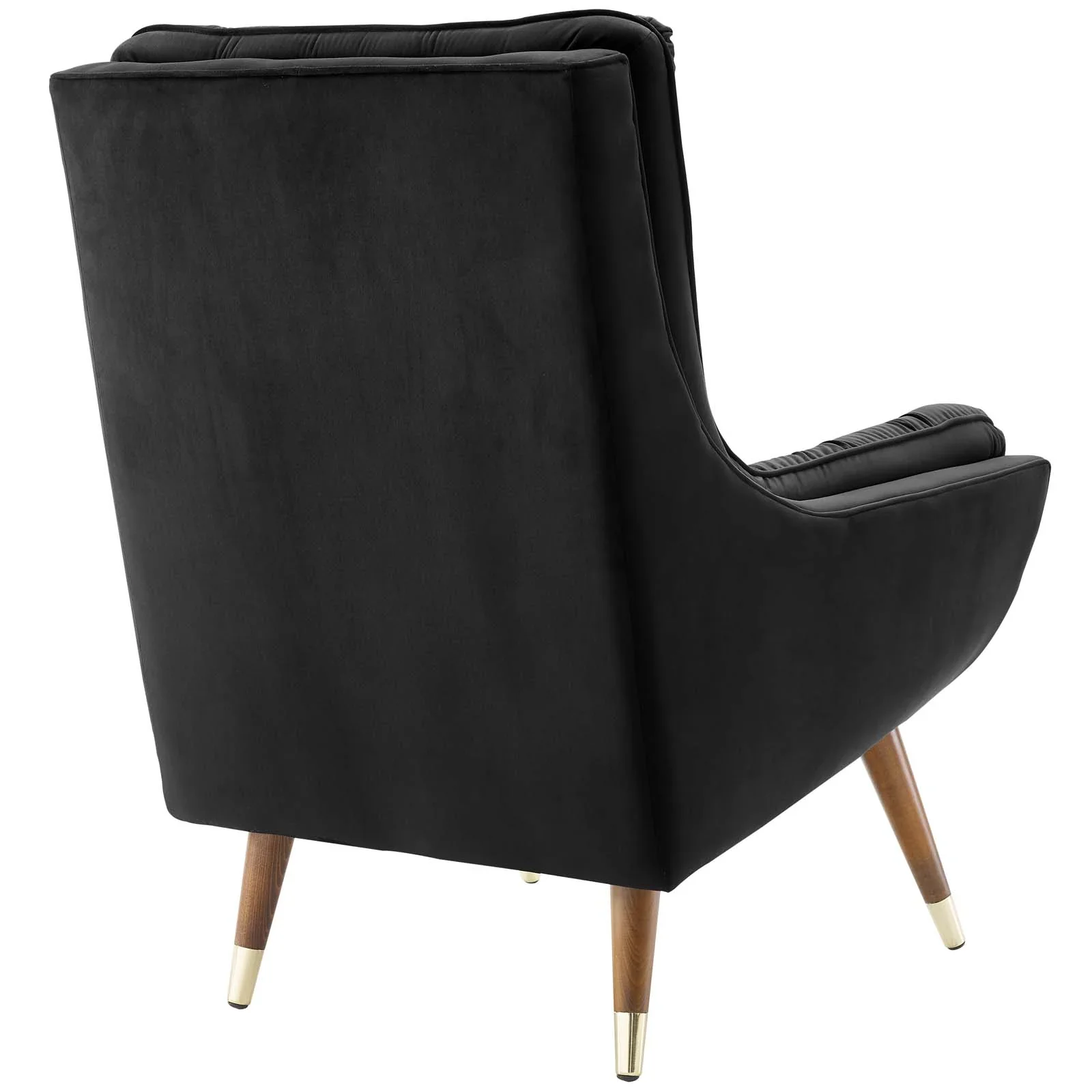 Suggest Button Tufted Performance Velvet Lounge Chair - Image 3