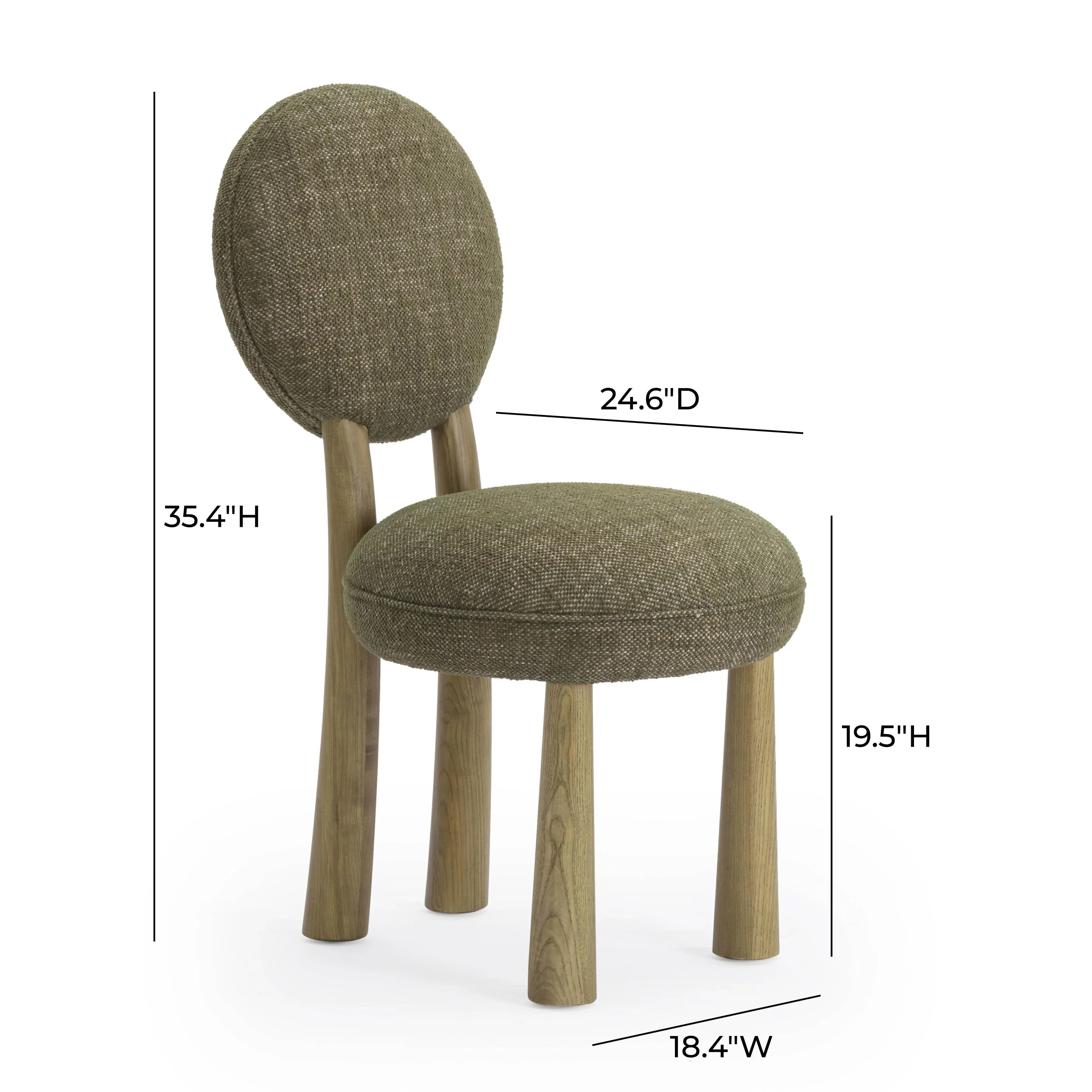 Sulley Performance Basketweave Dining Chair - Image 15