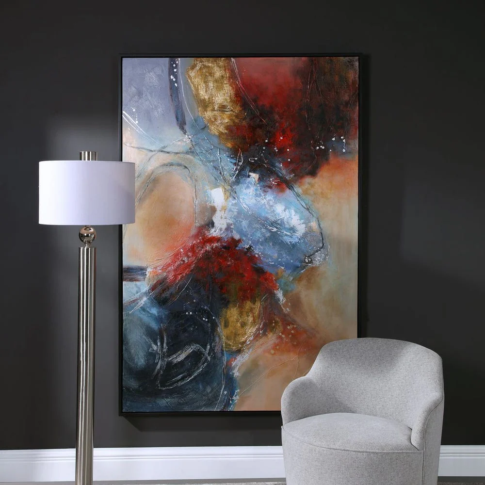 Summer Sunset Hand Painted Canvas - Image 2