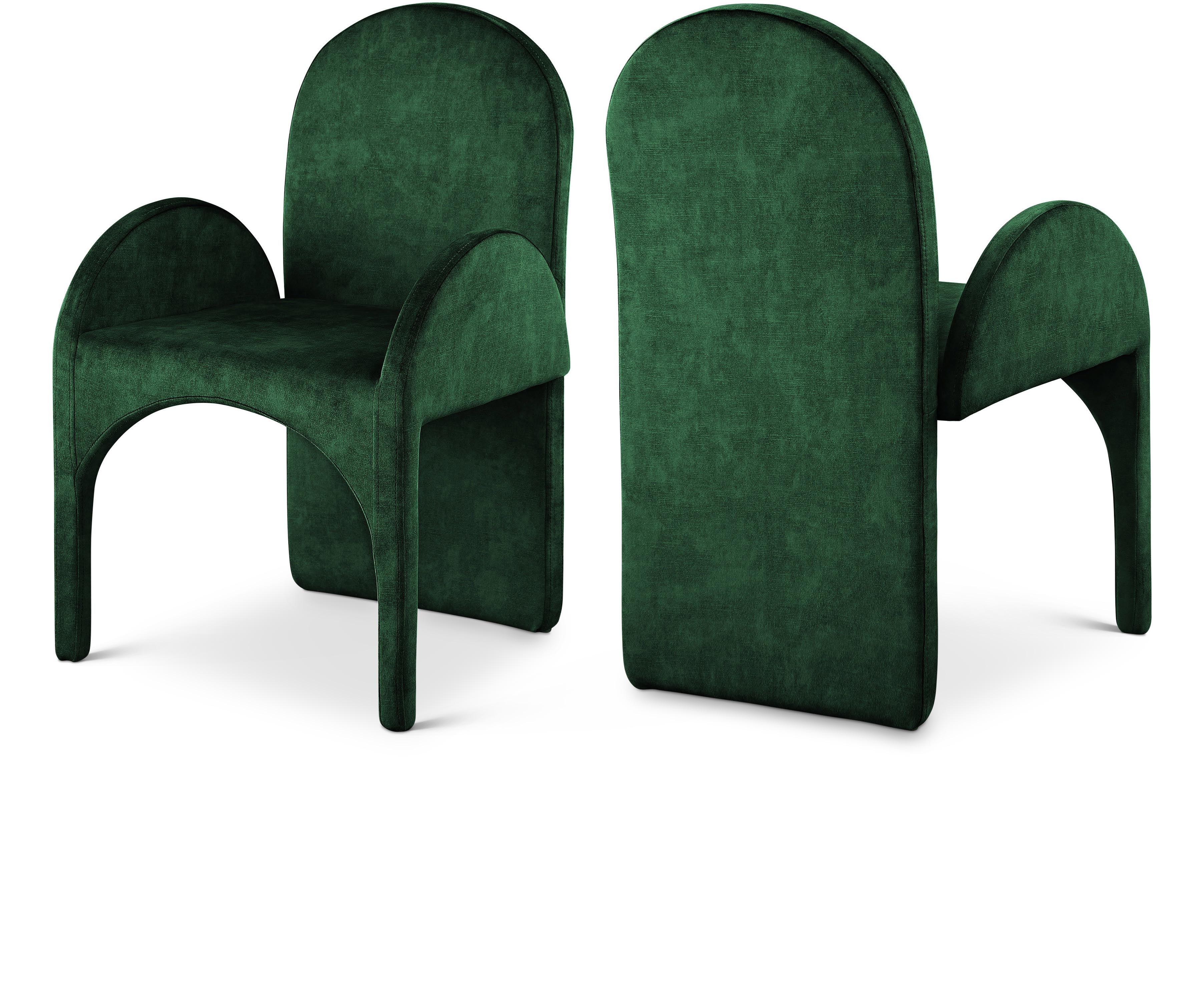 Summer Velvet Upholstered Dining Arm Chair - Image 26