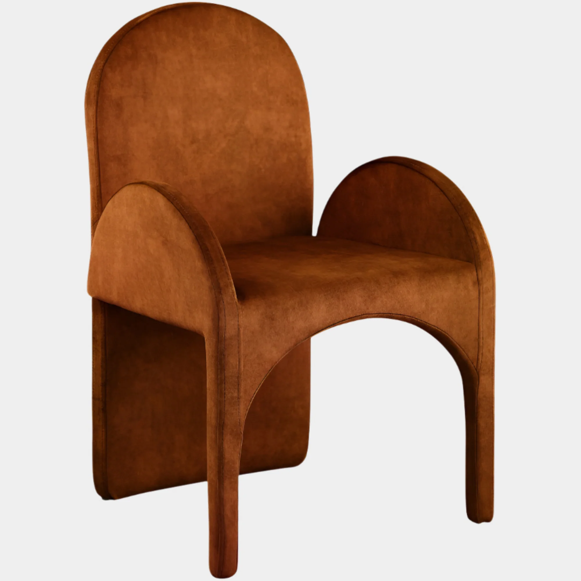 Summer Velvet Upholstered Dining Arm Chair - Image 33