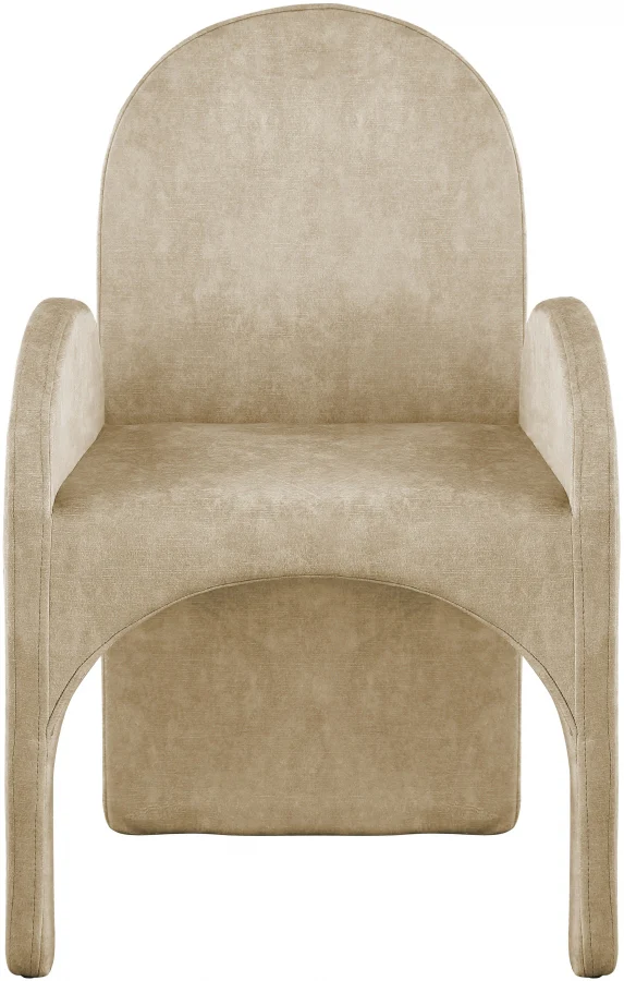 Summer Velvet Upholstered Dining Arm Chair - Image 54
