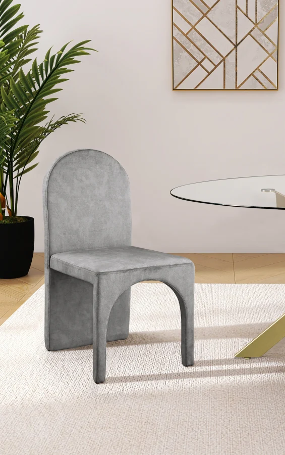 Summer Velvet Upholstered Dining Side Chair - Image 11