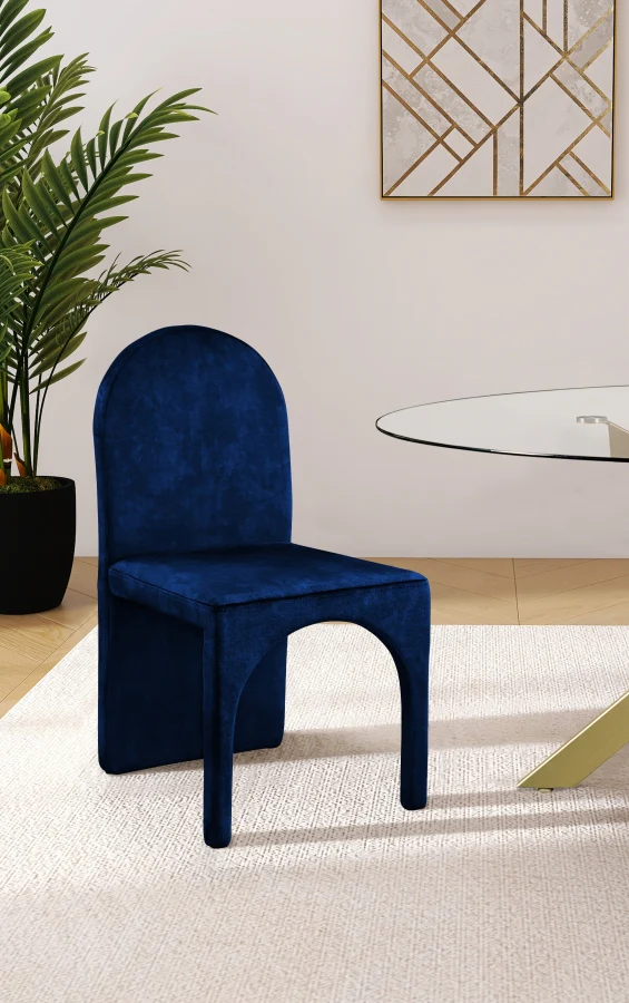 Summer Velvet Upholstered Dining Side Chair - Image 19
