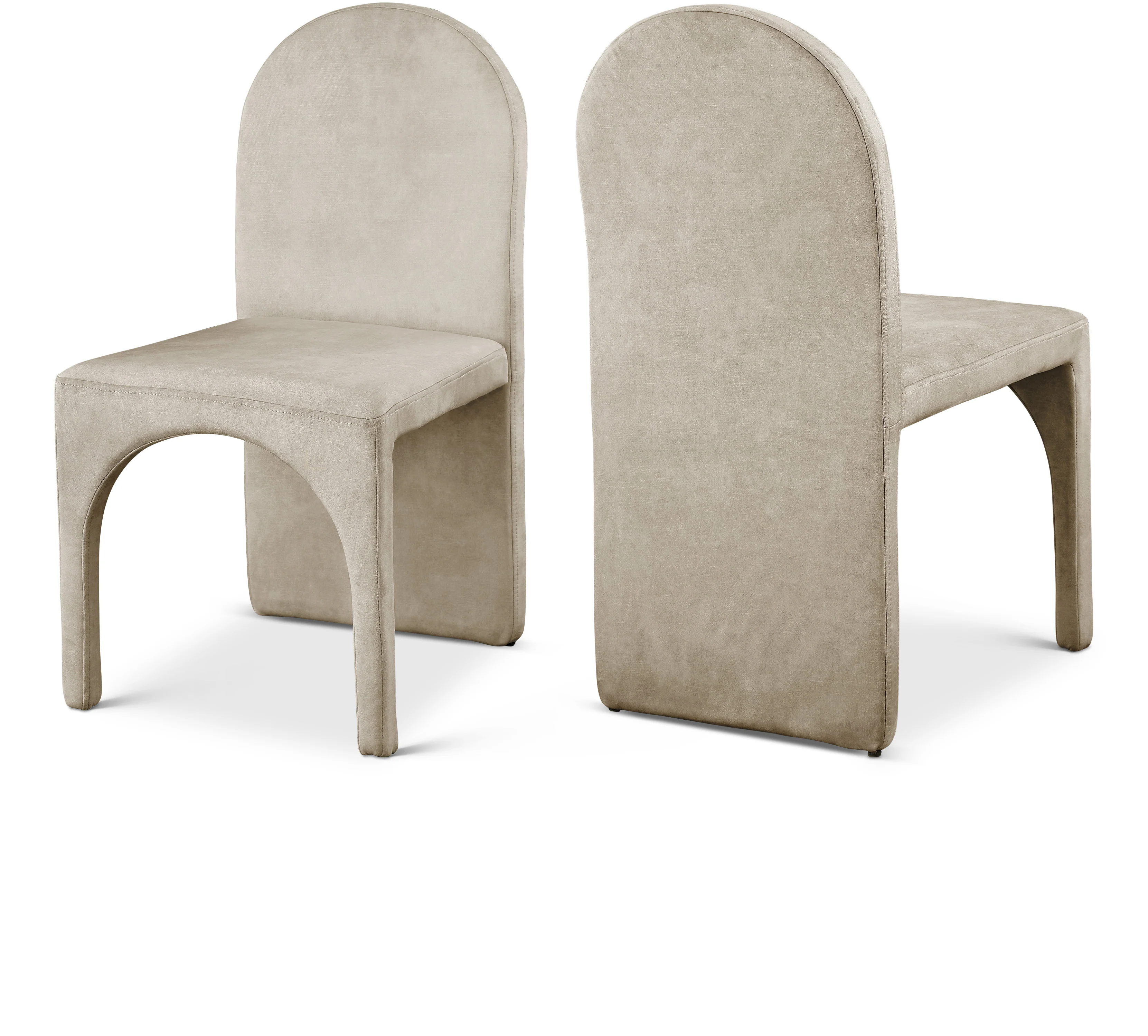 Summer Velvet Upholstered Dining Side Chair - Image 42