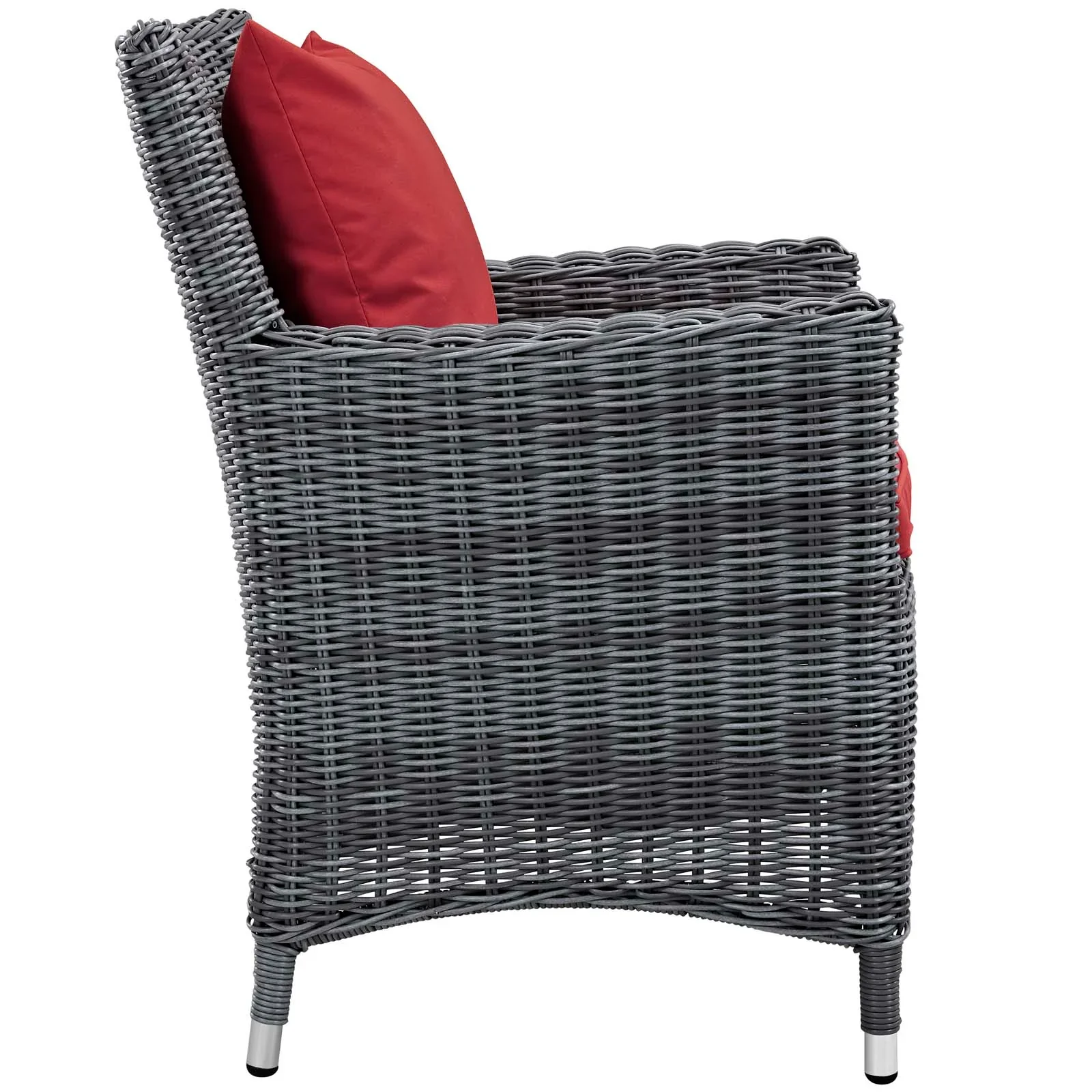 Summon 2 Piece Outdoor Patio Sunbrella® Dining Set - Image 18