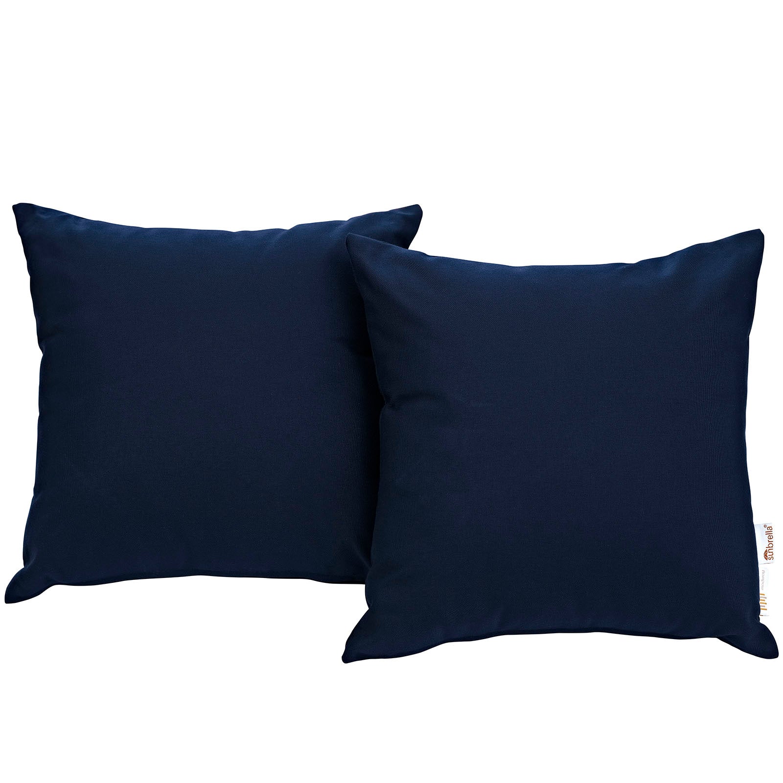 Summon 2 Piece Outdoor Patio Sunbrella® Pillow Set in Navy - Image 5