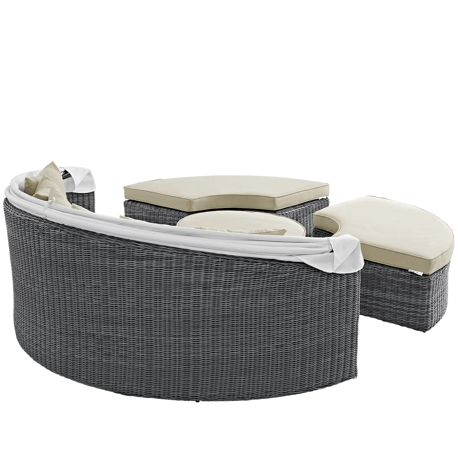 Summon Canopy Outdoor Patio Sunbrella® Daybed - Image 10
