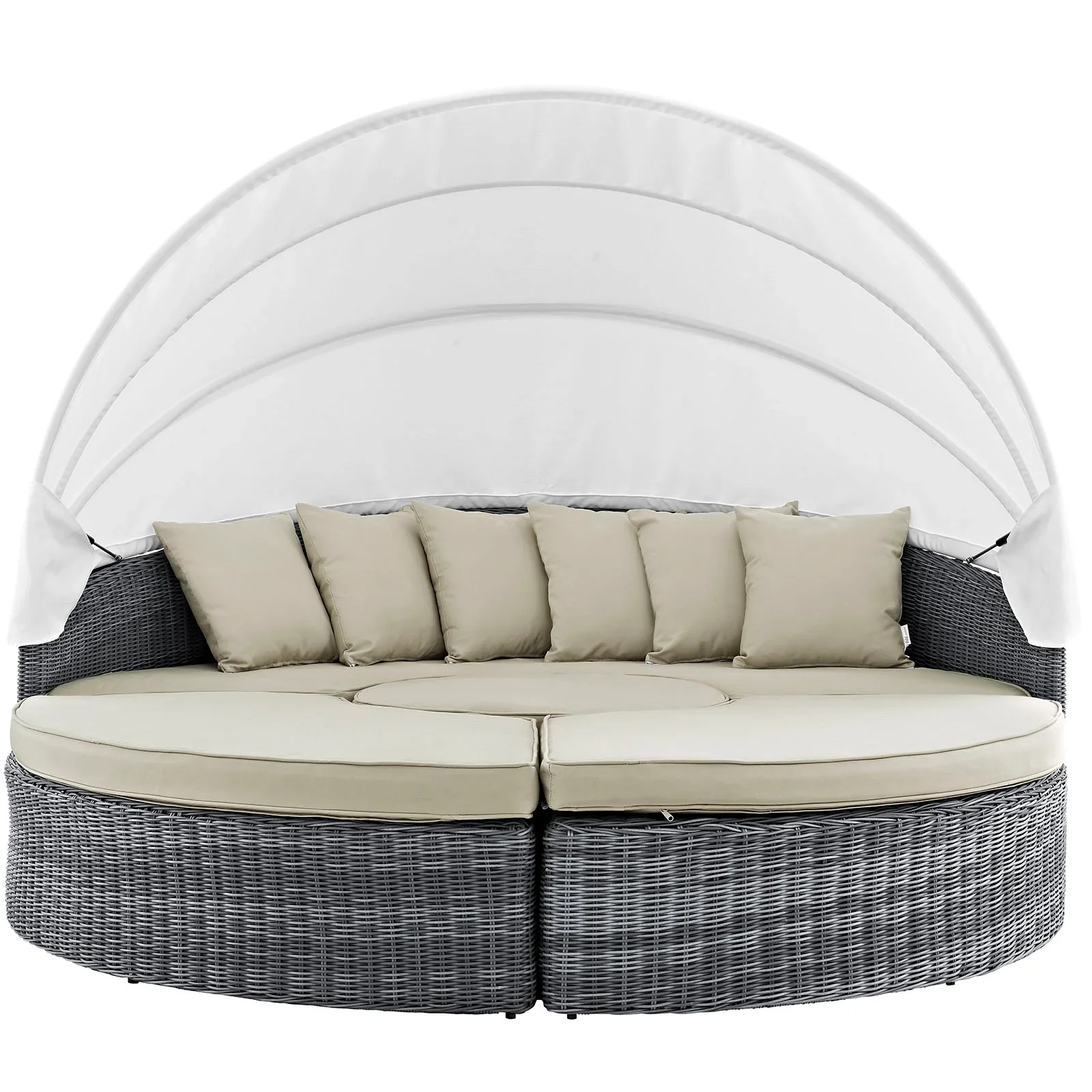 Summon Canopy Outdoor Patio Sunbrella® Daybed - Image 11