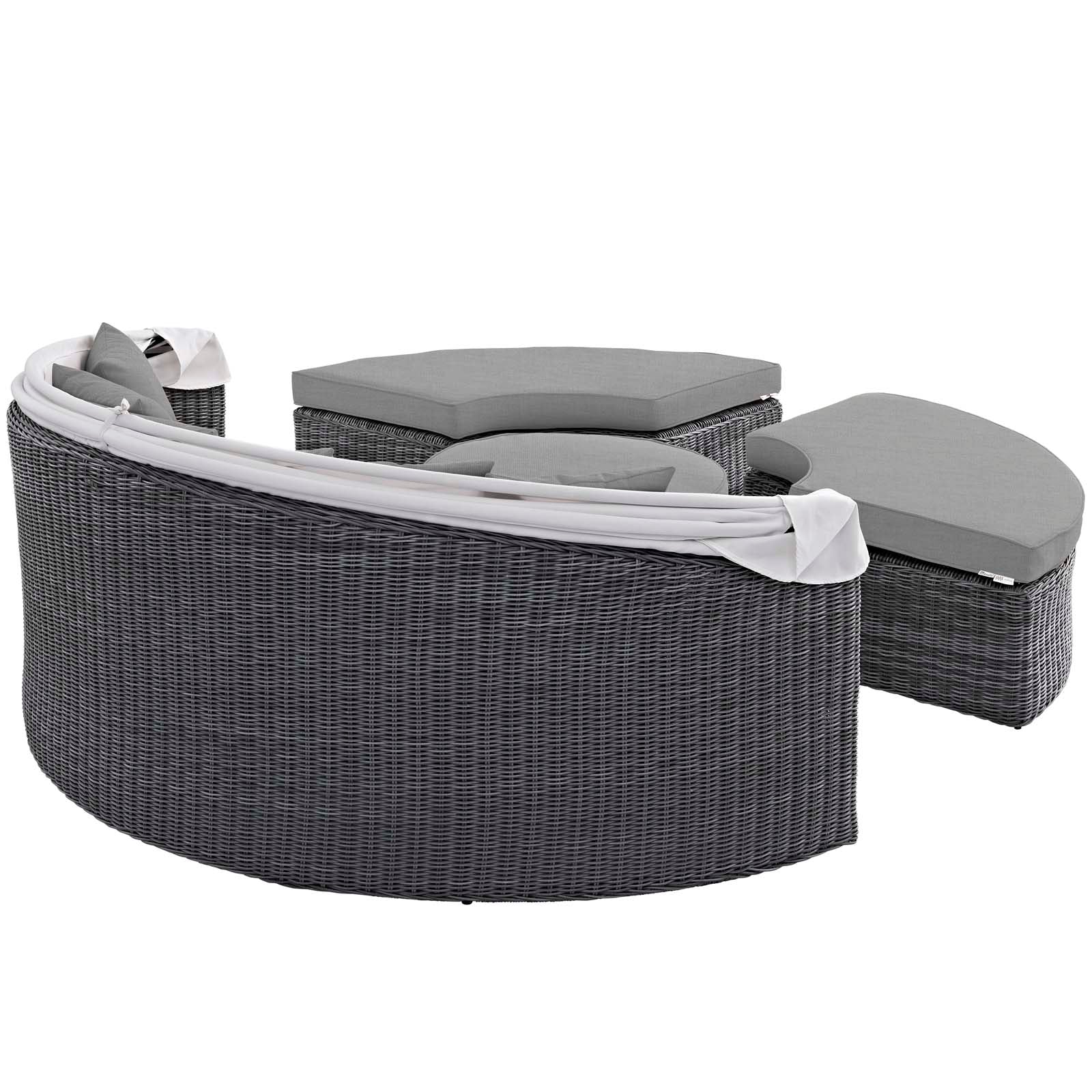 Summon Canopy Outdoor Patio Sunbrella® Daybed - Image 16