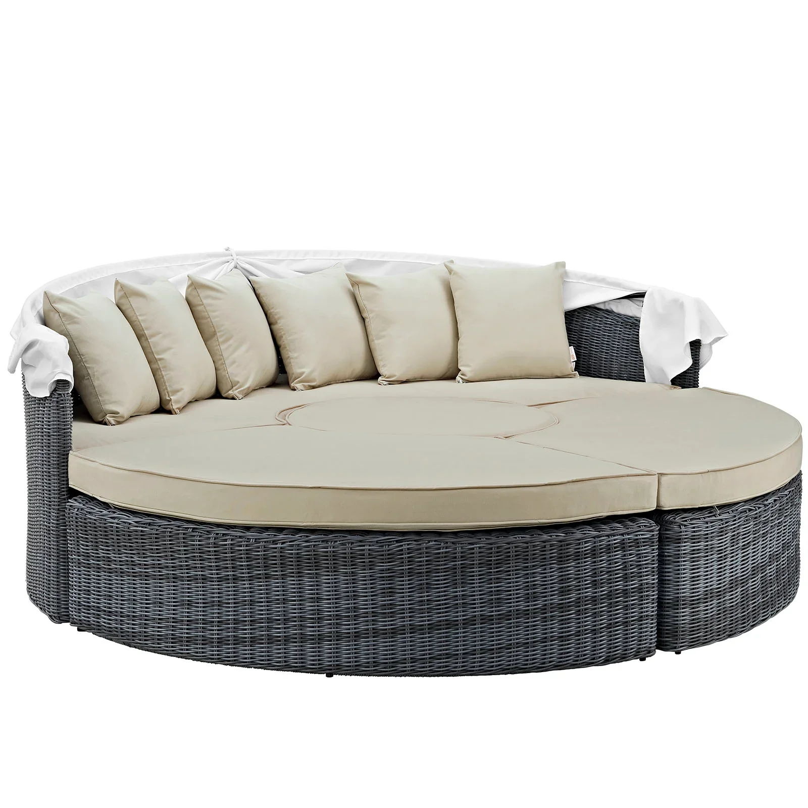 Summon Canopy Outdoor Patio Sunbrella® Daybed - Image 9