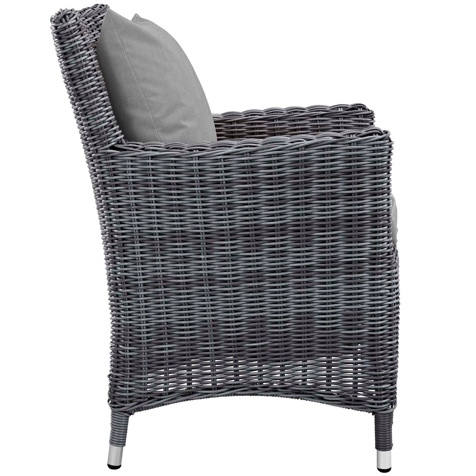 Summon Dining Outdoor Patio Sunbrella® Armchair - Image 6