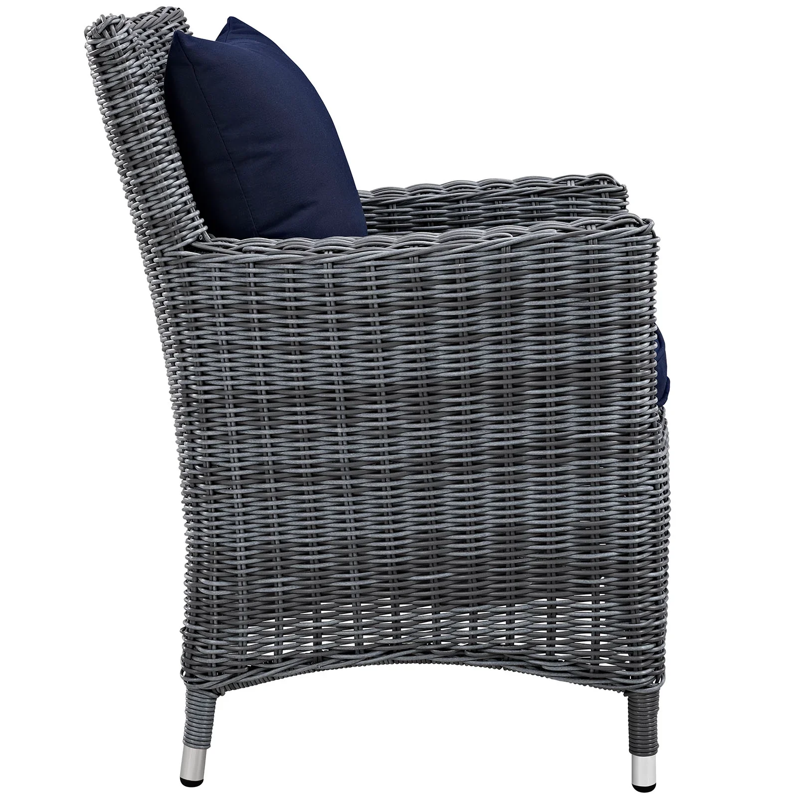 Summon Dining Outdoor Patio Sunbrella® Armchair - Image 9