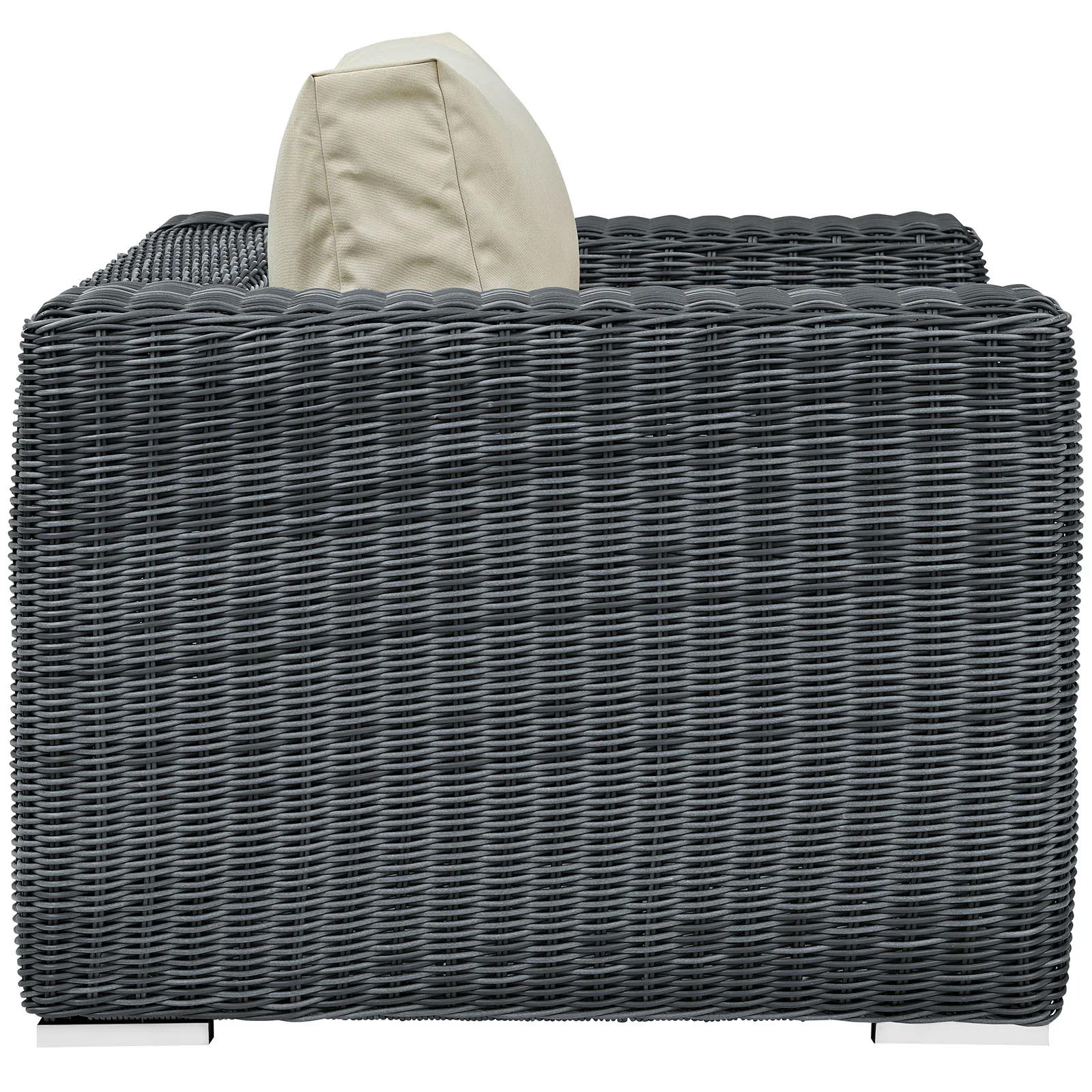 Summon Outdoor Patio Fabric Sunbrella® Armchair - Image 3