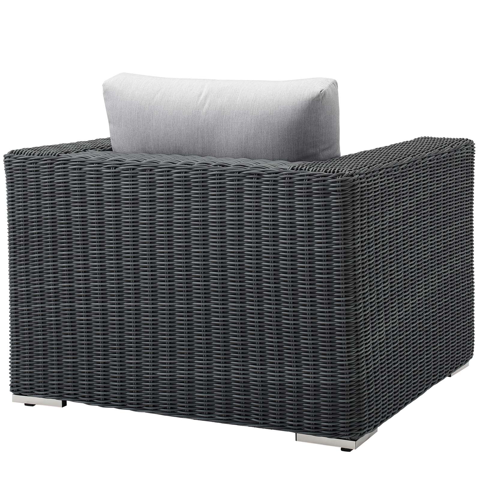 Summon Outdoor Patio Fabric Sunbrella® Armchair - Image 7
