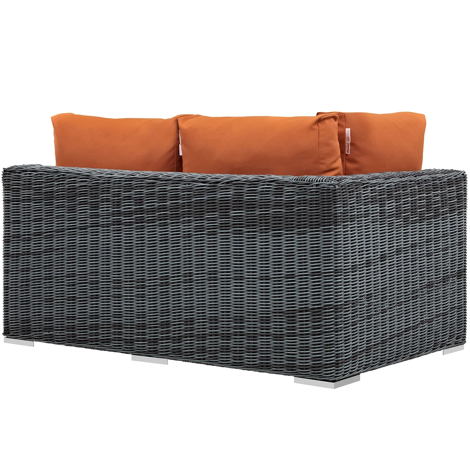 Summon Outdoor Patio Sunbrella® Left Arm Loveseat - Image 5