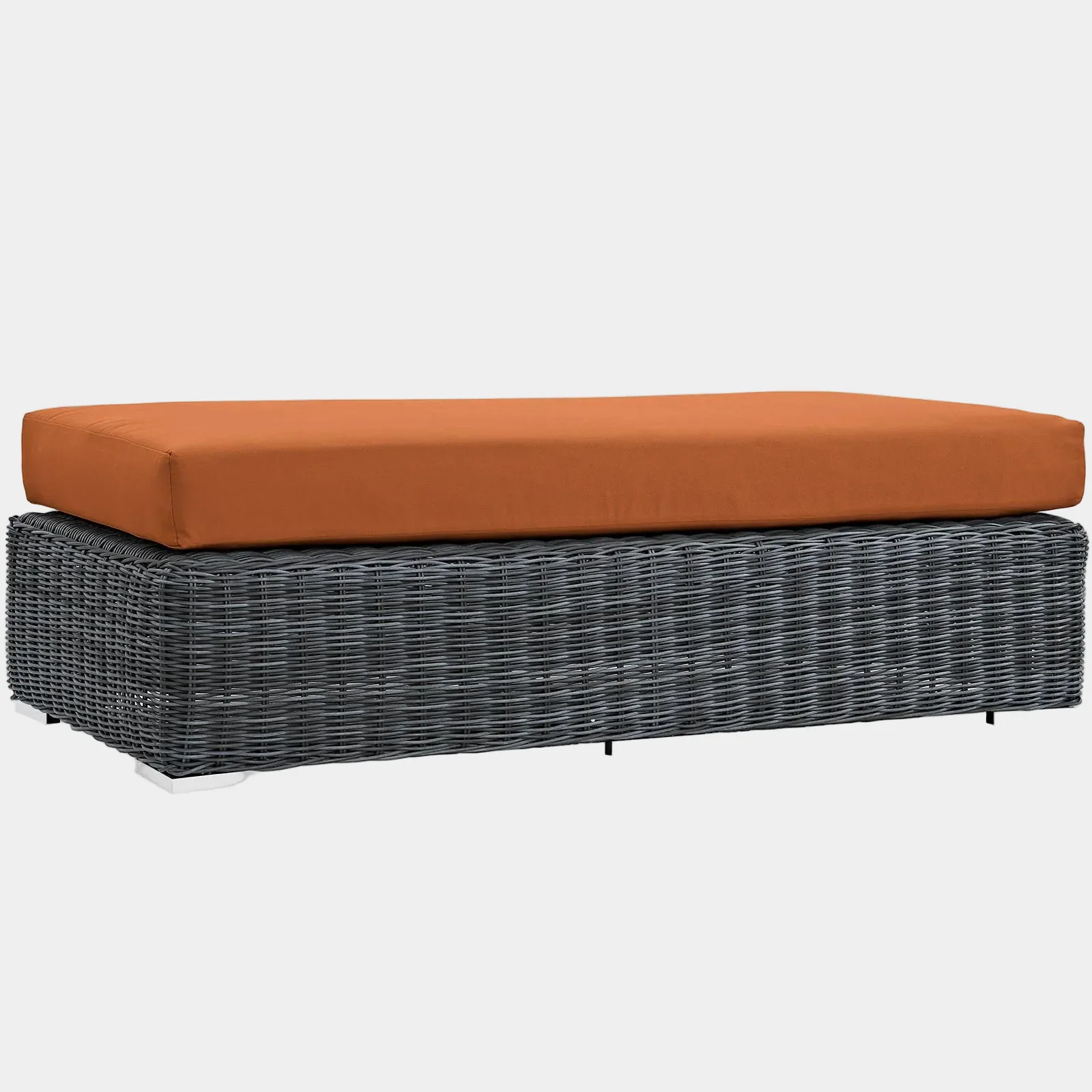 Summon Outdoor Patio Sunbrella® Rectangle Ottoman - Image 11