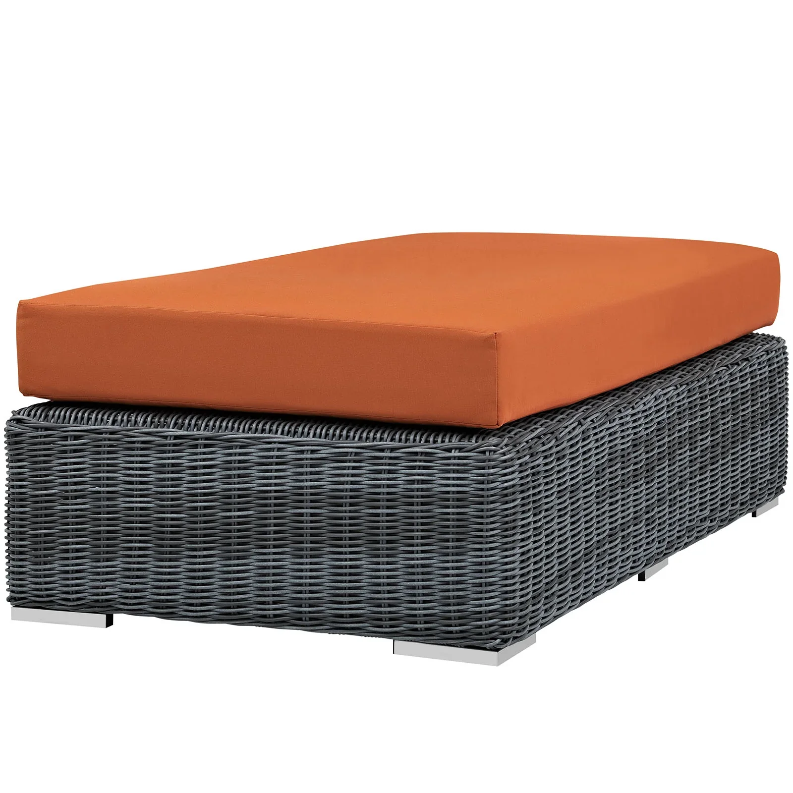 Summon Outdoor Patio Sunbrella® Rectangle Ottoman - Image 13