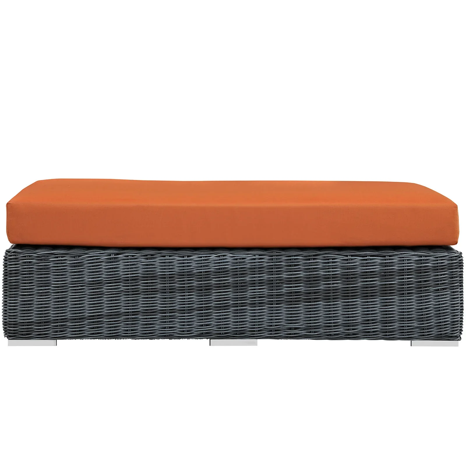 Summon Outdoor Patio Sunbrella® Rectangle Ottoman - Image 14