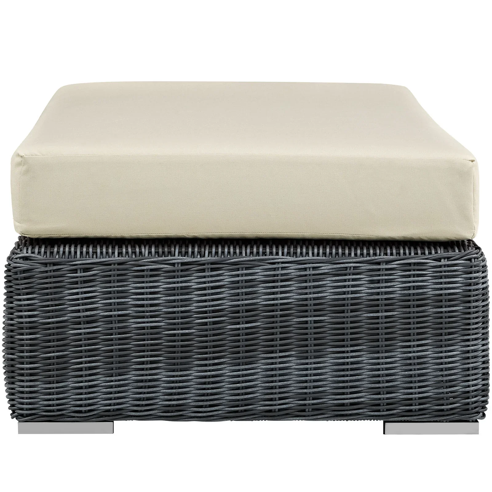 Summon Outdoor Patio Sunbrella® Rectangle Ottoman - Image 5