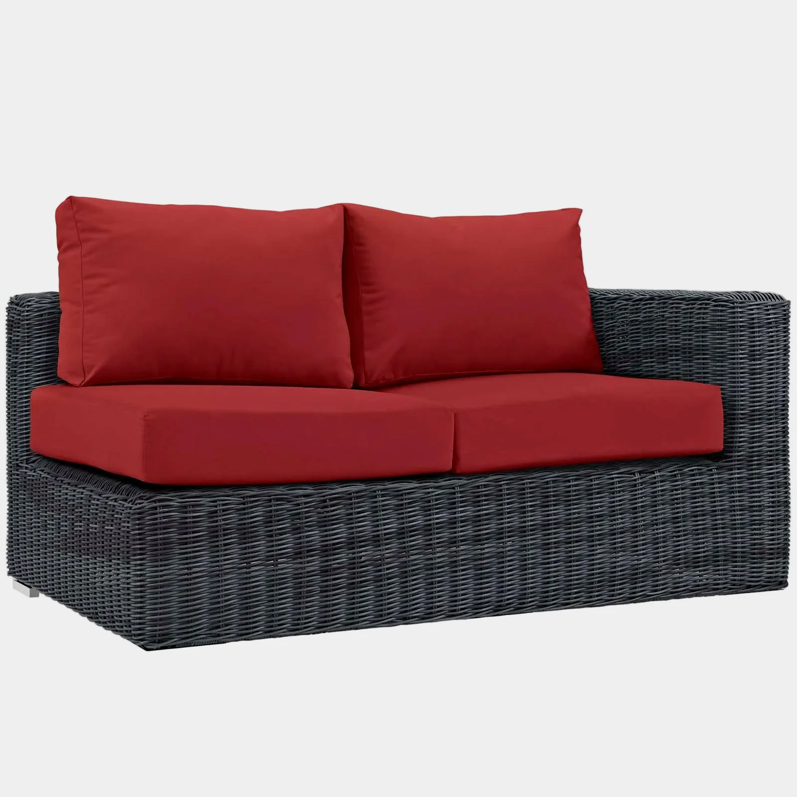 Summon Outdoor Patio Sunbrella® Right Arm Loveseat - Image 7