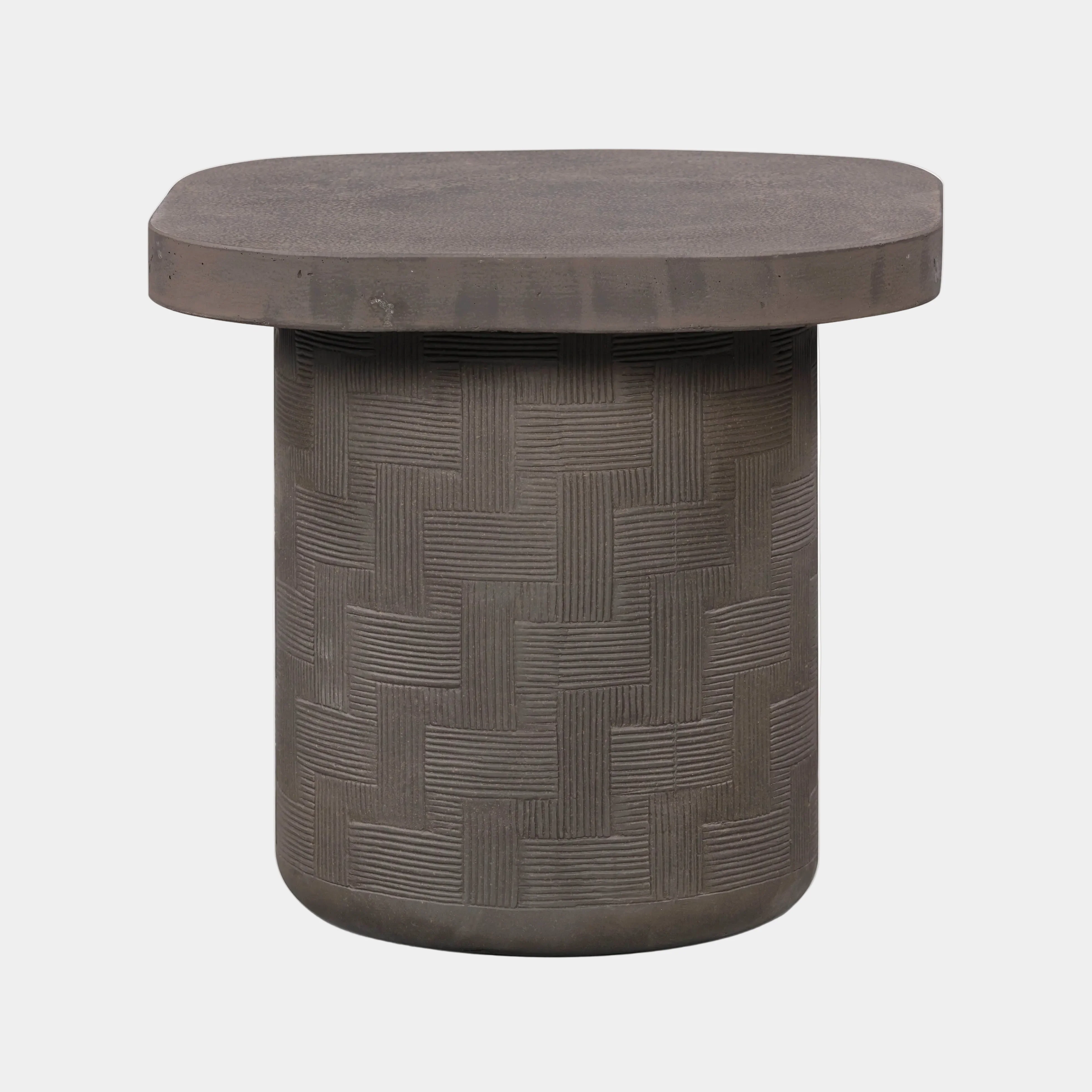 Suraya Indoor/Outdoor Concrete Side Table - Image 8