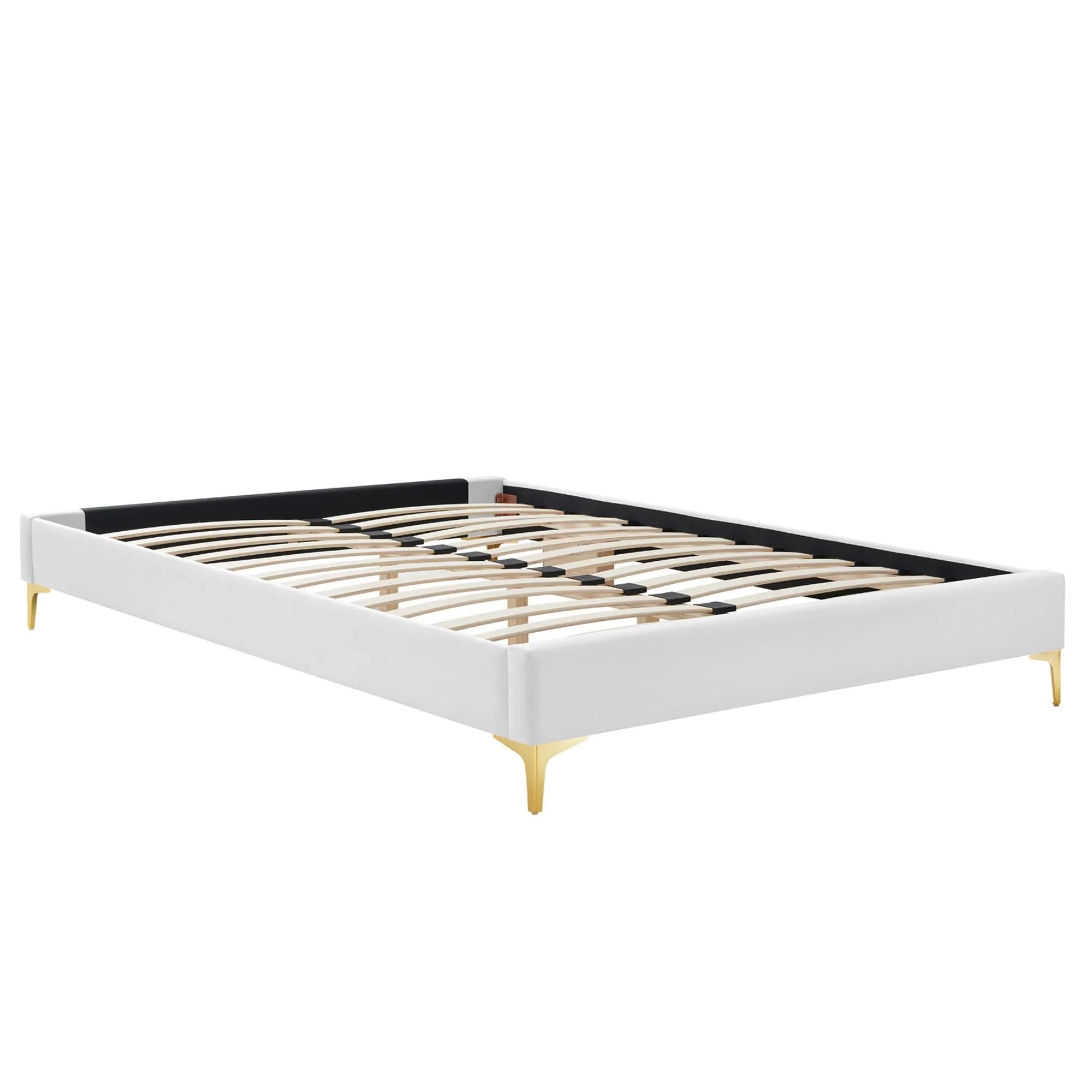 Sutton Performance Velvet Bed Frame - Image 37