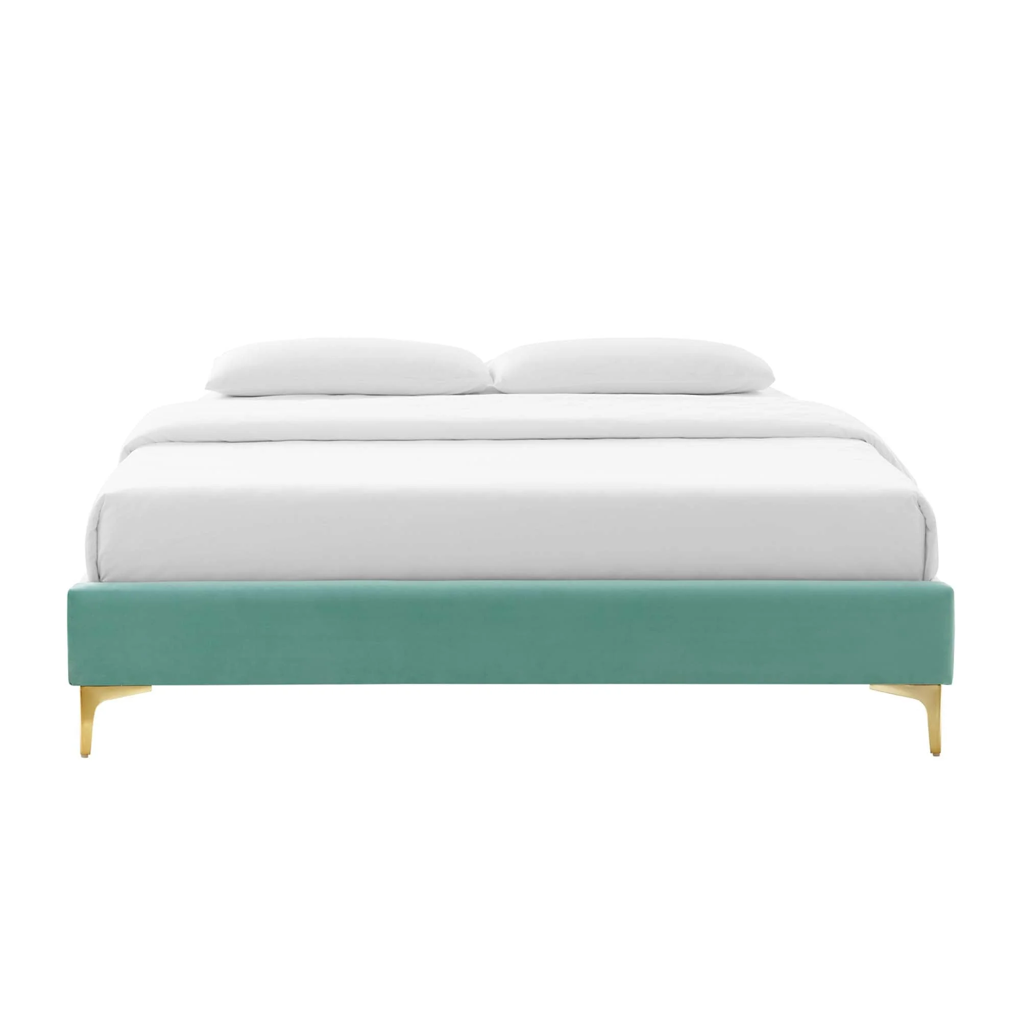 Sutton Performance Velvet Bed Frame - Image 46