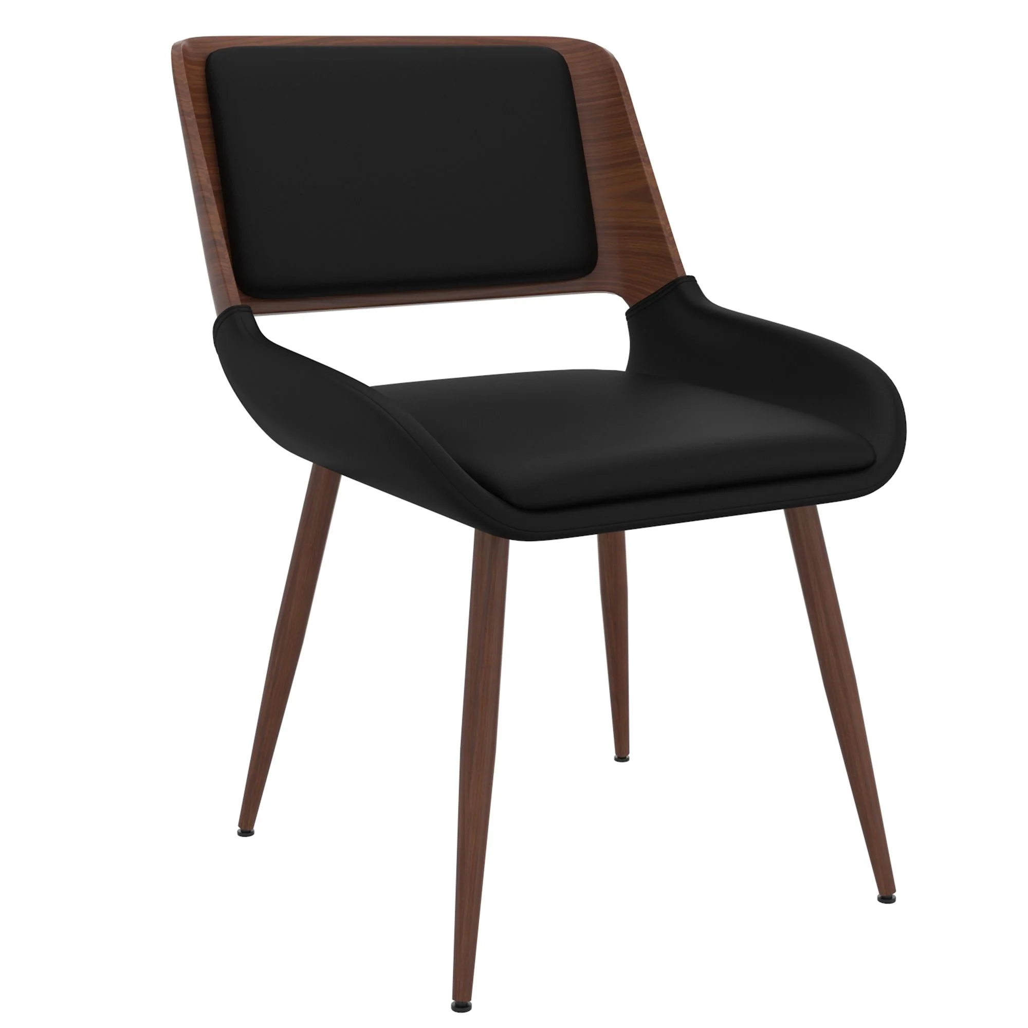 Suzette/Hudson 5pc Dining Set in Black with Black Chair - Image 6