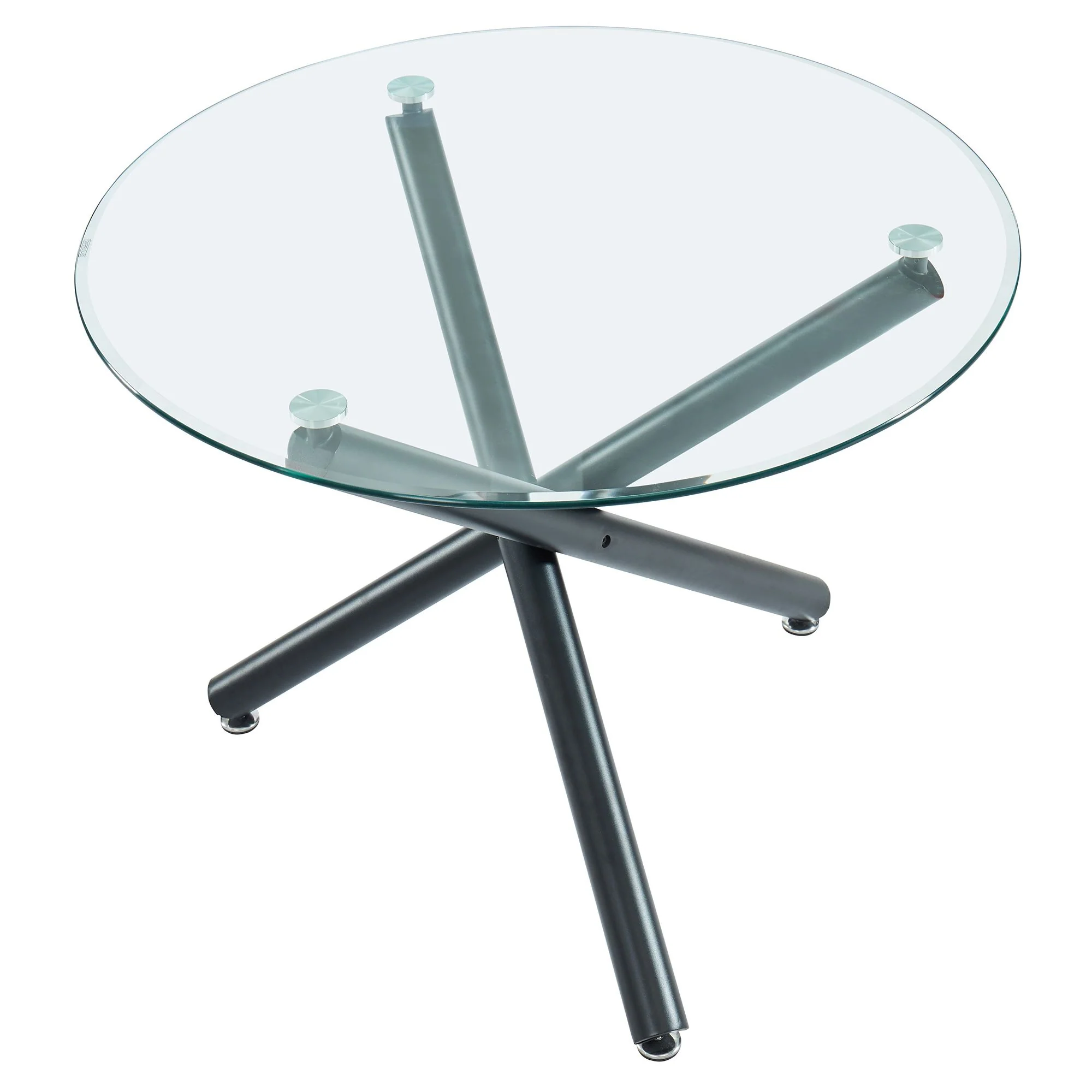 Suzette/Zuni 5pc Dining Set in Black with Black Chair - Image 3