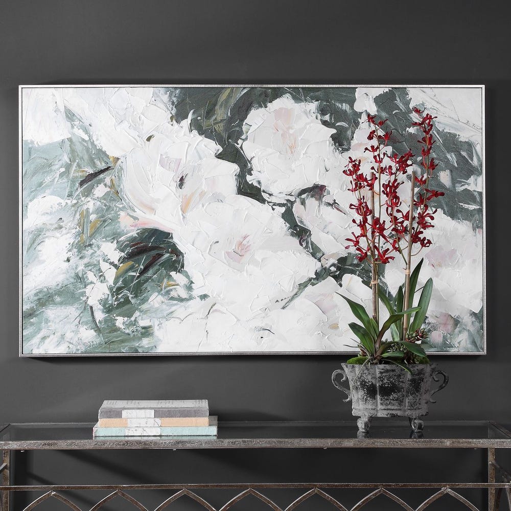 Sweetbay Magnolias Hand Painted Canvas - Image 2