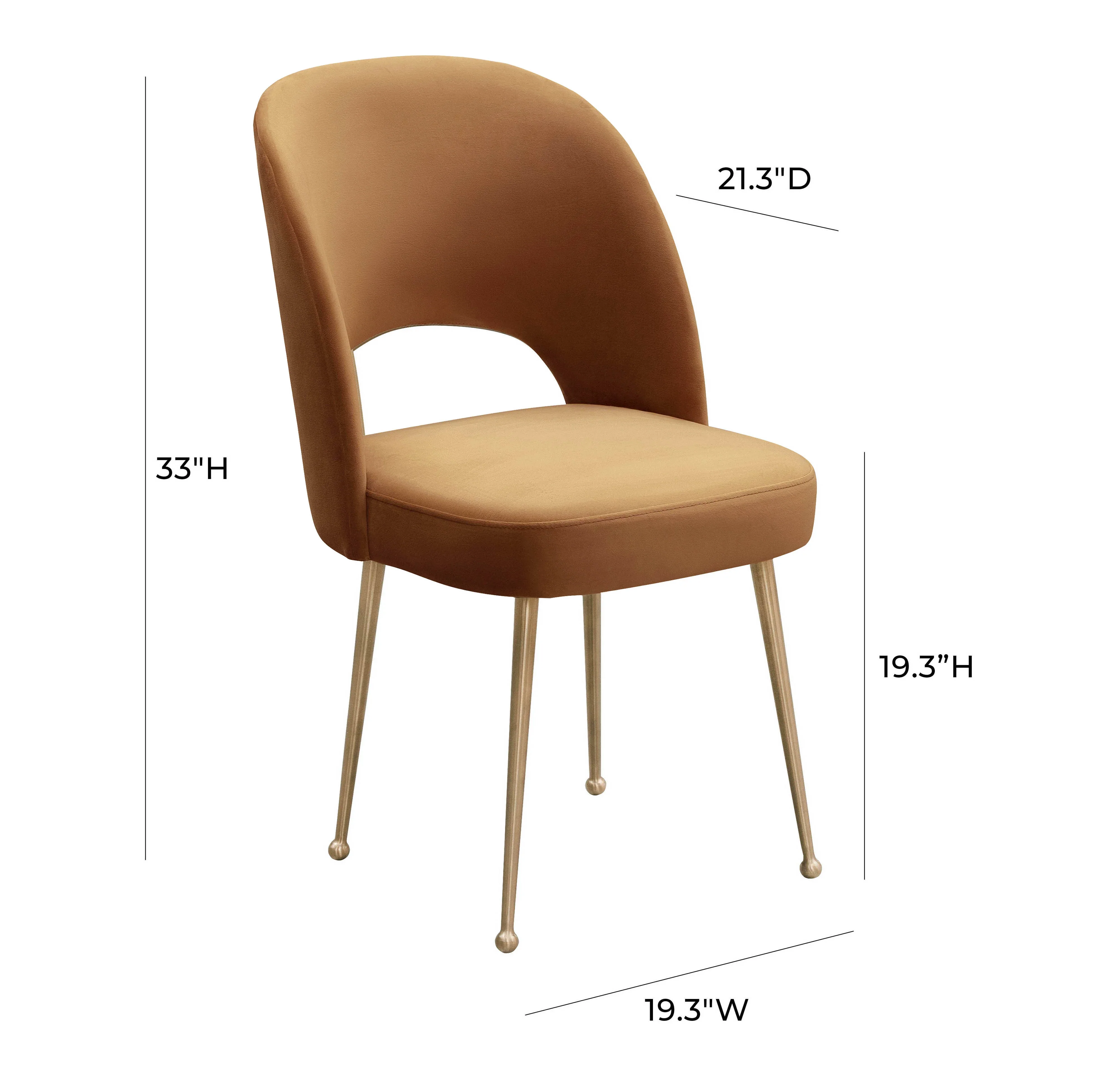 Swell Performance Velvet Dining Chair - Image 40