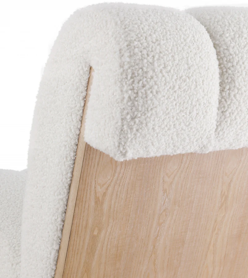 Swoon Faux Sheepskin Upholstered Accent Chair - Image 16