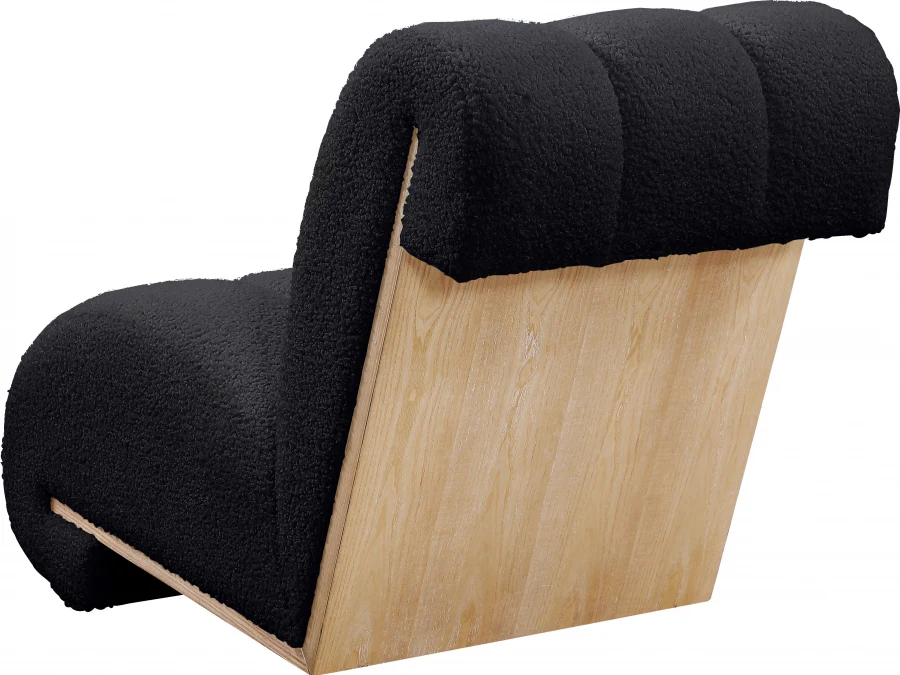 Swoon Faux Sheepskin Upholstered Accent Chair - Image 6