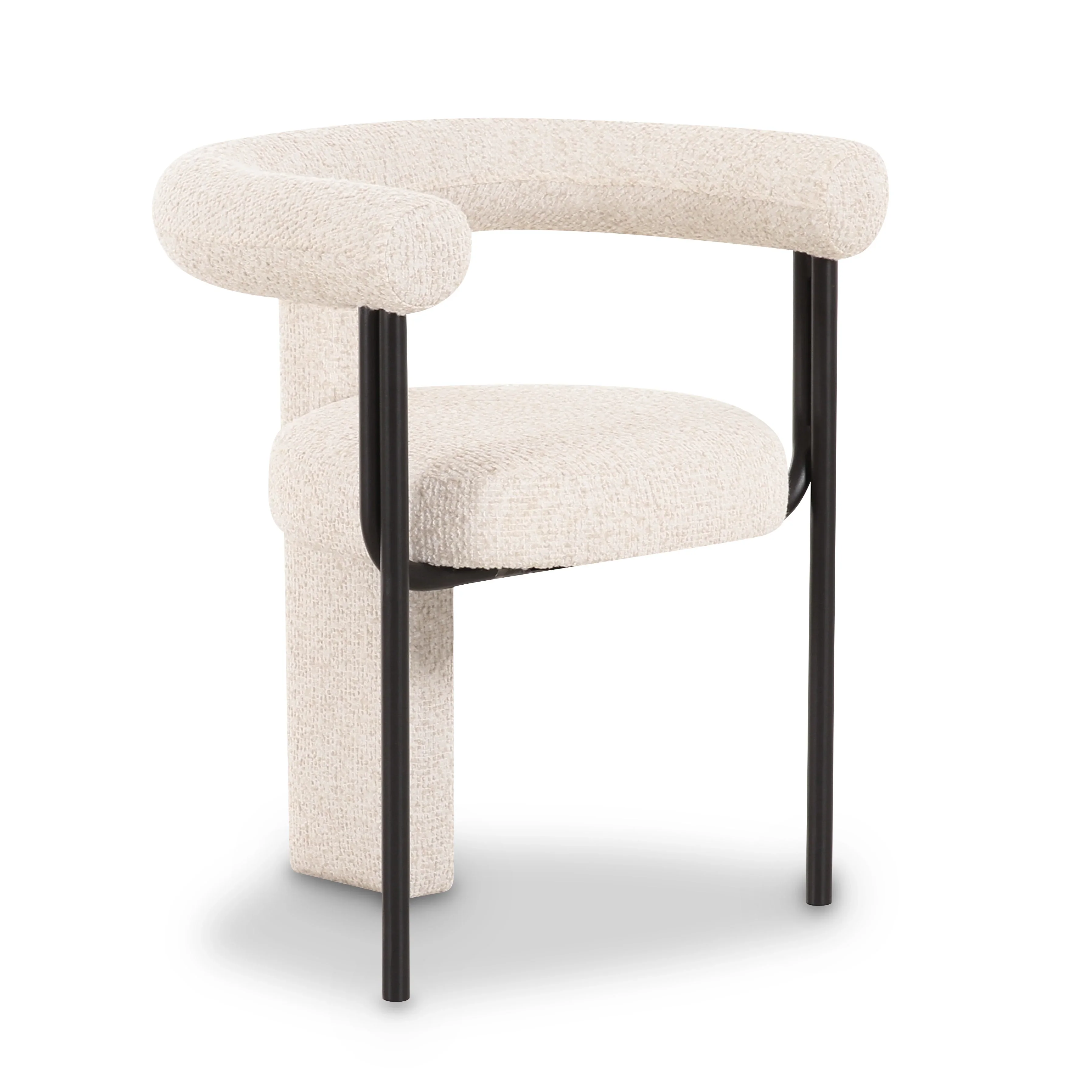 Synn Performance Boucle Dining Chair - Image 3