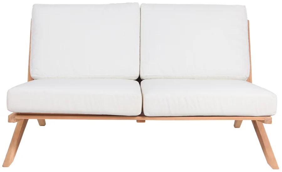 Tahiti Water Resistant Fabric Upholsetered Outdoor Patio Sofa - Image 5