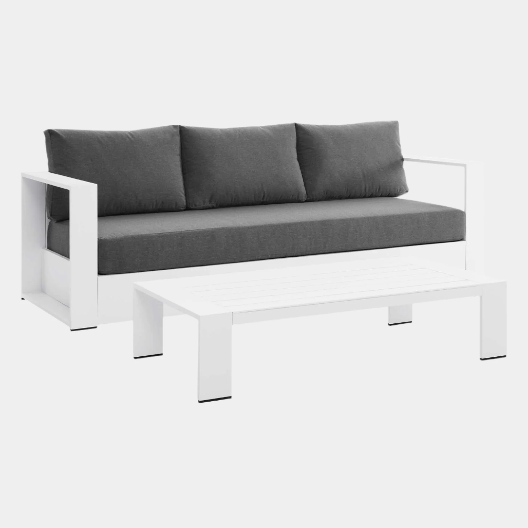 Tahoe 2-Piece Outdoor Patio Powder-Coated Aluminum Set - Image 34