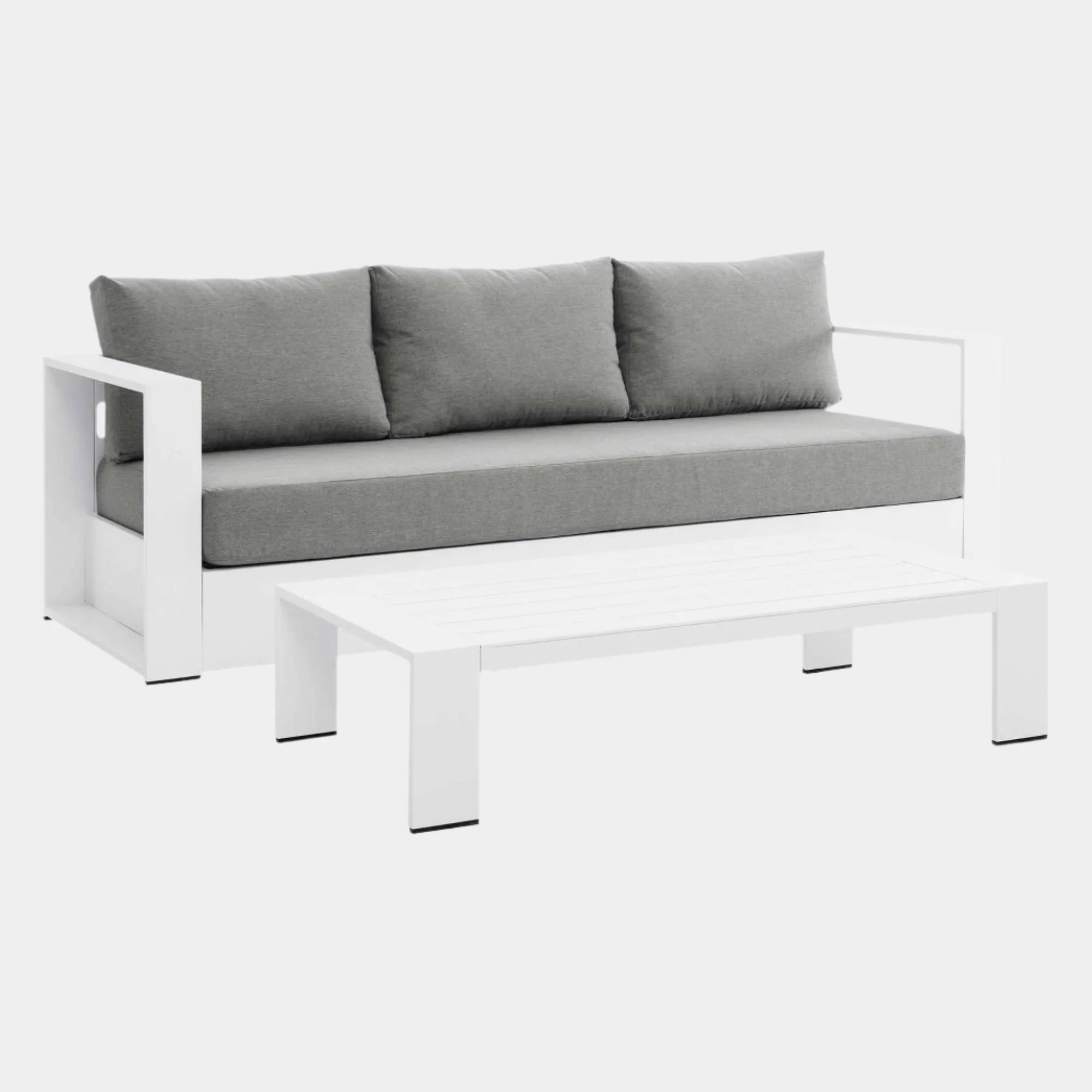 Tahoe 2-Piece Outdoor Patio Powder-Coated Aluminum Set - Image 45