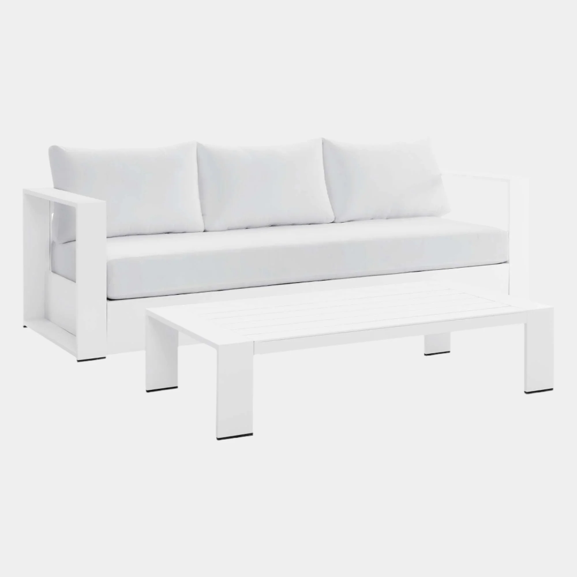 Tahoe 2-Piece Outdoor Patio Powder-Coated Aluminum Set - Image 56