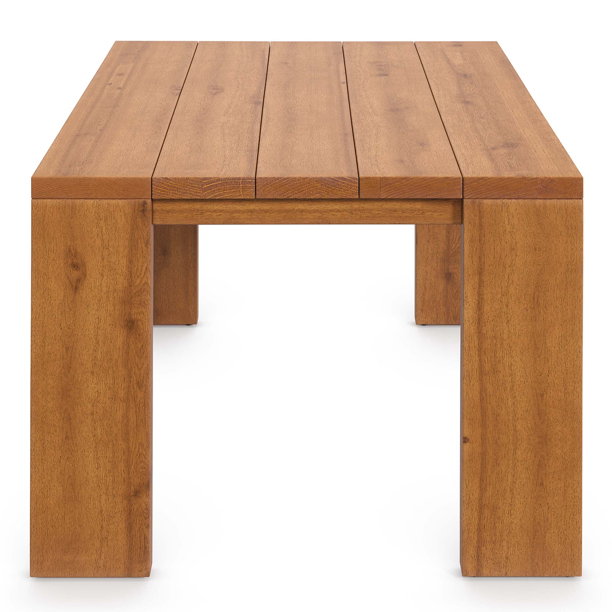 Tahoe 5-Piece Outdoor Patio Acacia Wood Furniture Set - Image 10